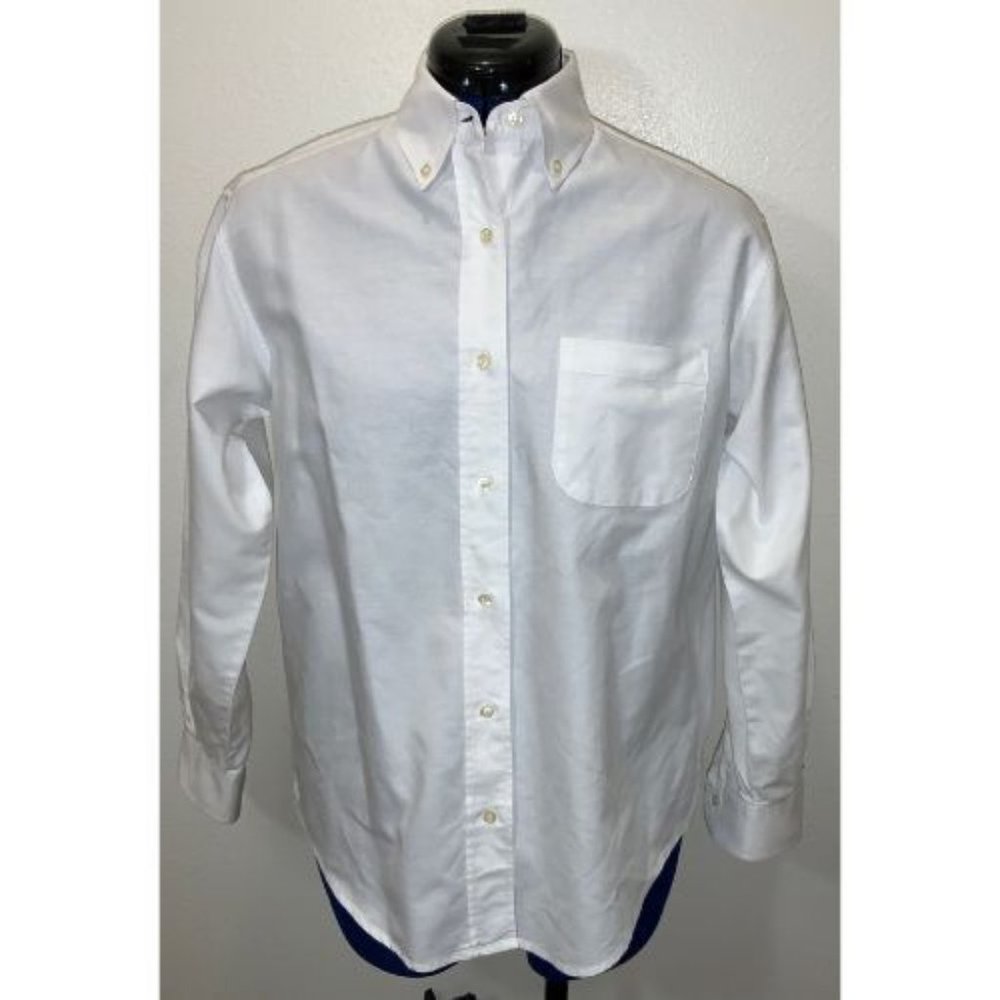Sisley Relaxed Elegance - White button-down shirt - Size 42, US 12